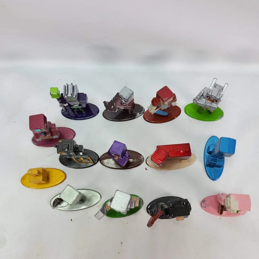 Jada Toys Minecraft Dungeons Nano Metalfigs Die-Cast Metal Mini Figures Lot 14pc